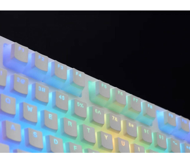 Rampage TKL GHOST Huano Red Switch biała - 1351975 - zdjęcie 8